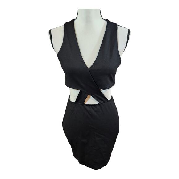 By The Way. Revolve Isabel Cutout Bodycon Mini Dress in Black Women's M - Picture 2 of 8